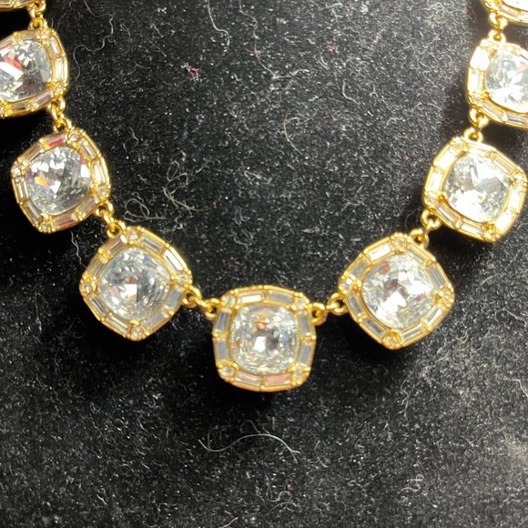 Kate Spade On the Town crystal and  Gold Necklace - Picture 4 of 8